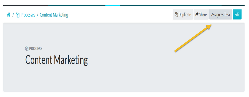 When the page loads up. Click on the "Assign as Task" button.